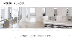 Desktop Screenshot of kertu-klinger.de